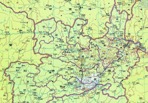 北宋 荆湖南路、荆湖北地图缩略图