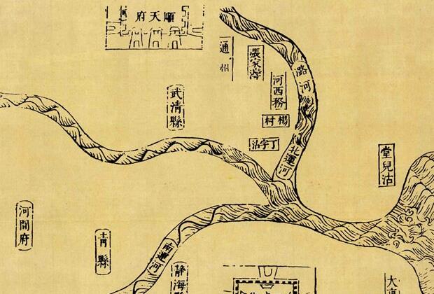 1674年《天津卫城图》缩略图