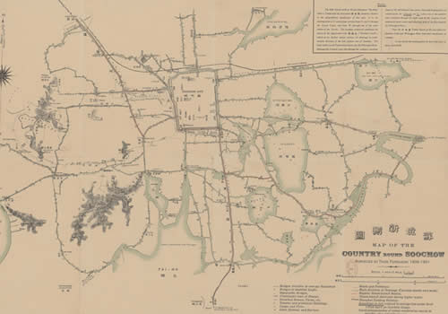 1901年《苏境新测图》缩略图