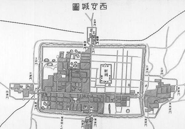 1940年《西安城图》缩略图