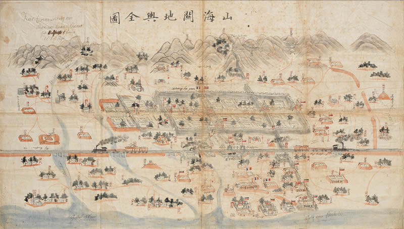 1900年《山海关地舆全图》预览图
