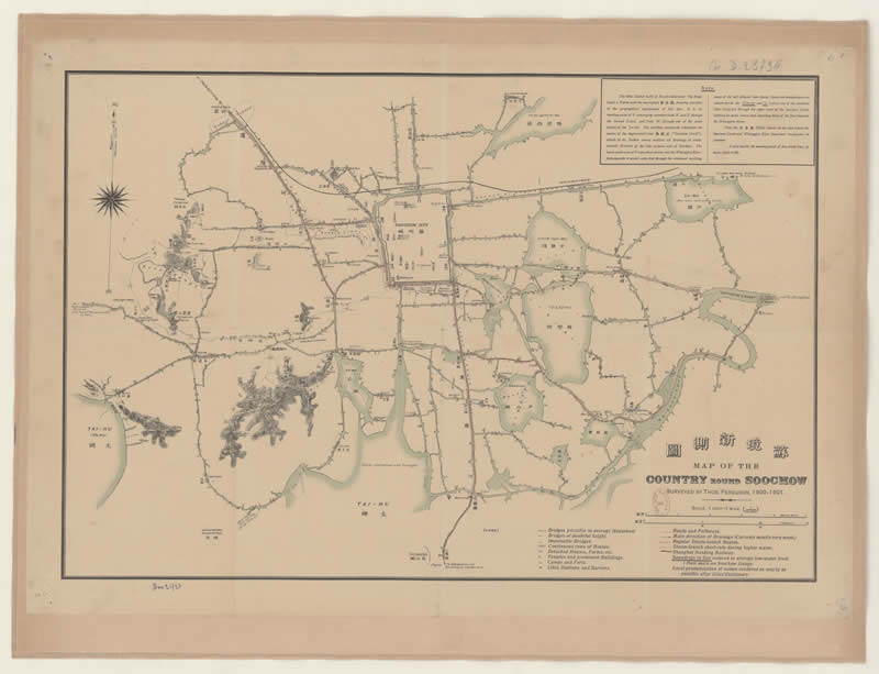 1901年《苏境新测图》预览图
