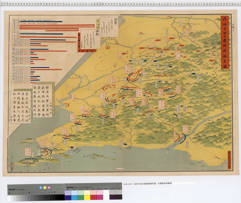 1927年《满洲方面日露陆战概见图》预览图