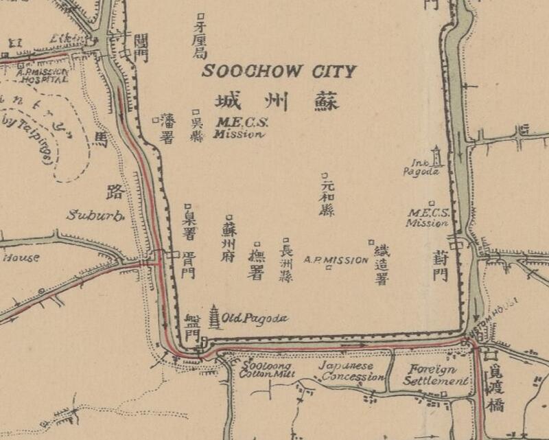 1901年《苏境新测图》预览图1