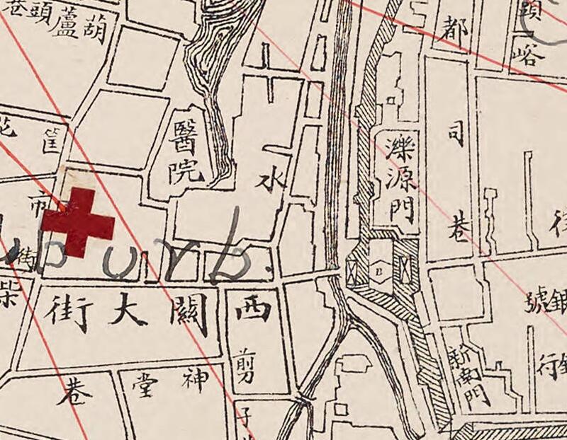 1920年代《济南省城及商埠图》预览图1