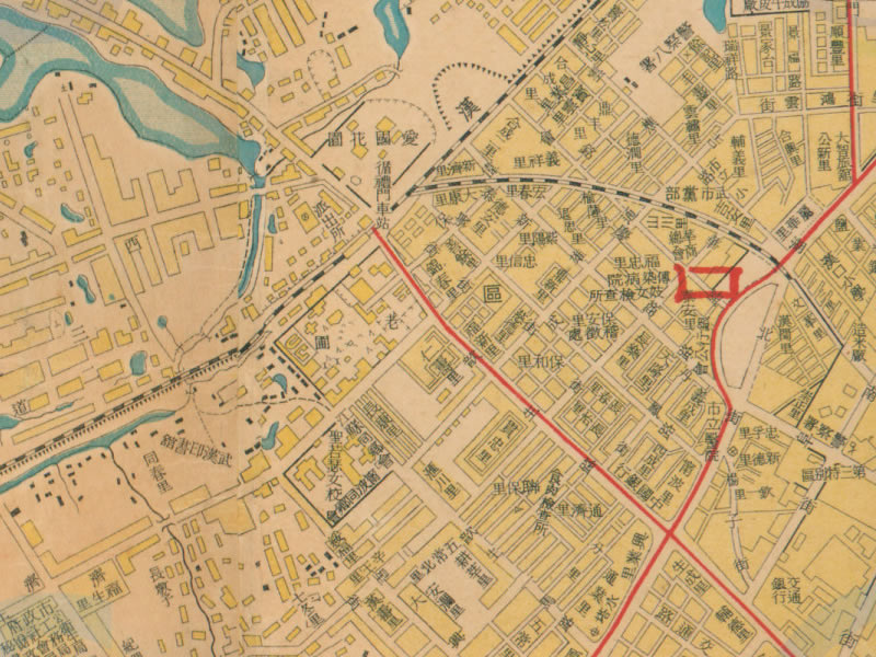 1936《武汉三镇市街实测详图》预览图1