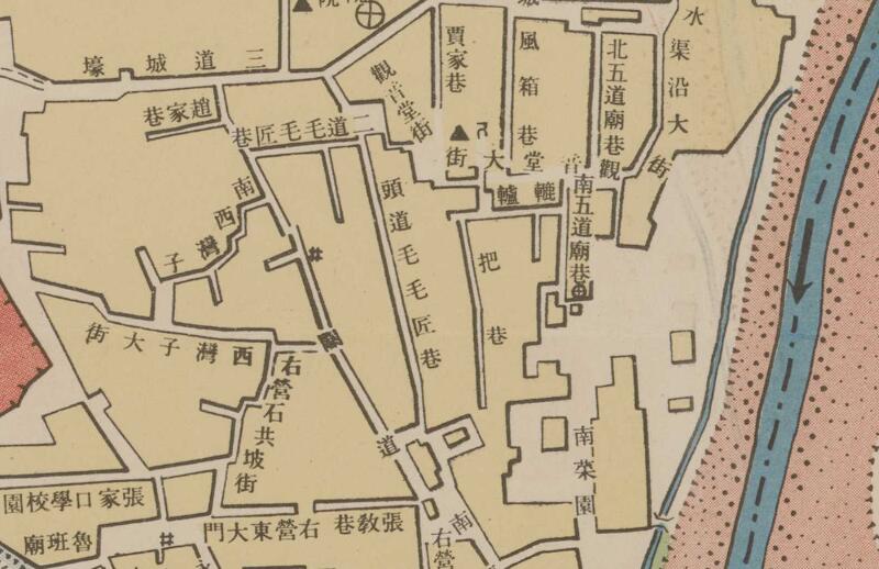 1938年《张家口市街图》预览图2