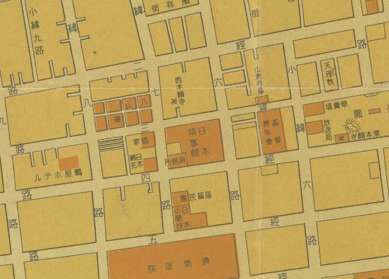 1939年《济南明细地图》预览图2