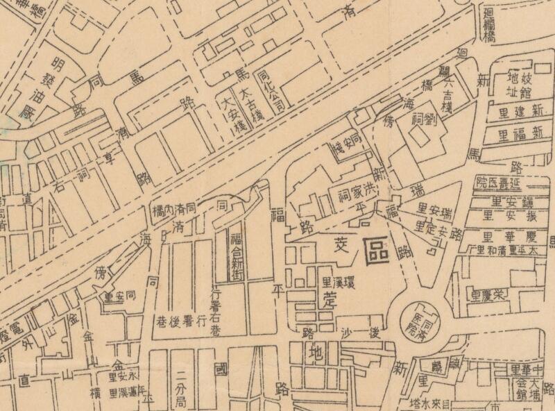 1939年《泉州市街图》预览图2