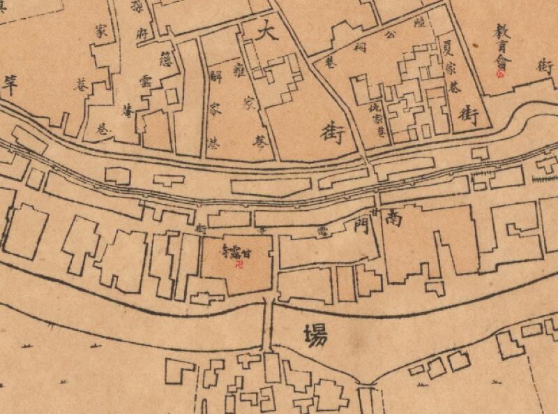 1922年《盐城县城厢图》预览图2