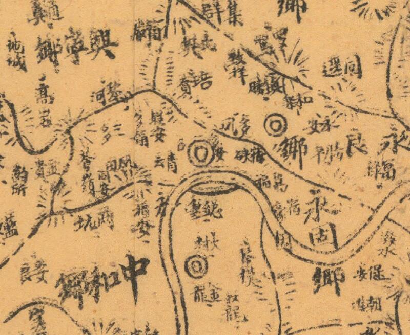 1943年《怀集县地图》预览图2