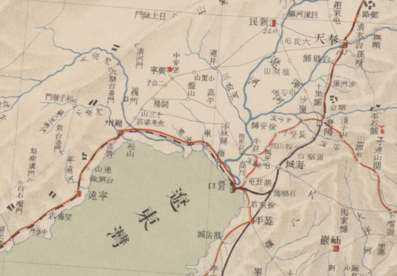 1901年《新满洲图附交通解说》预览图2