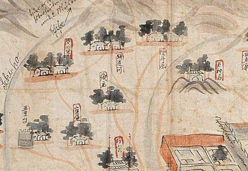 1900年《山海关地舆全图》预览图3