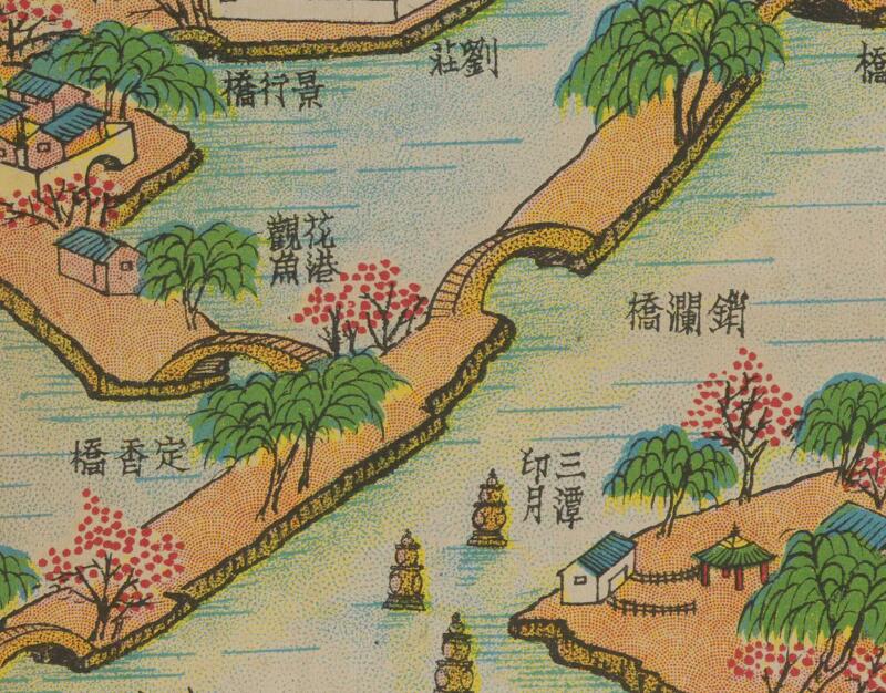 1920年代《最新西湖全图》预览图3