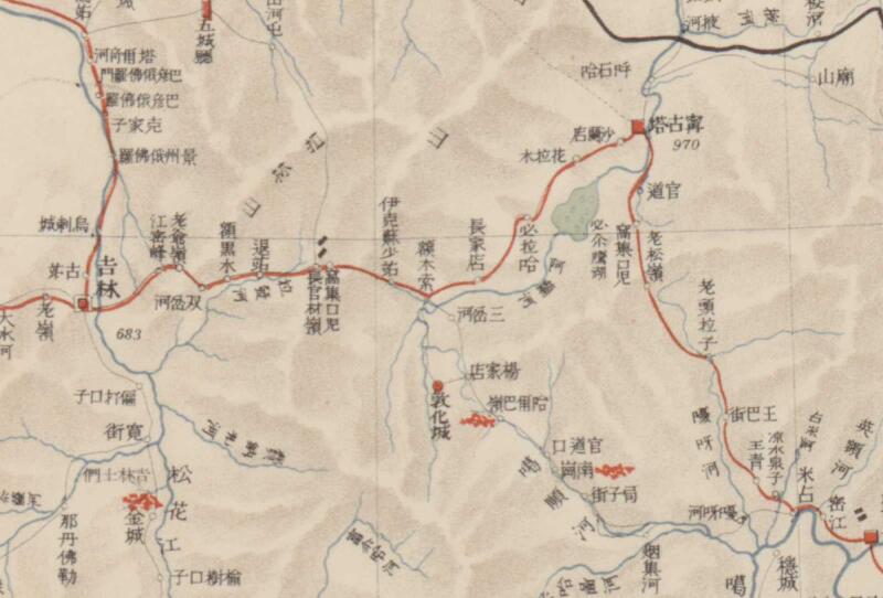 1901年《新满洲图附交通解说》预览图3
