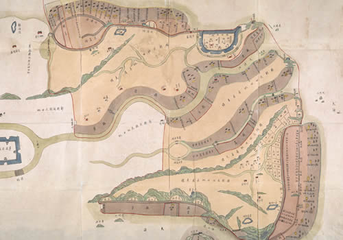 1774年《宁波府镇海县土地分类图》缩略图