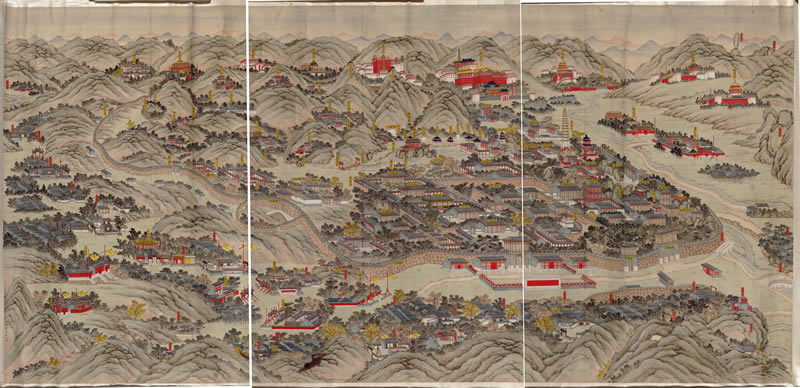 1875–1900年《热河行宫全图》预览图