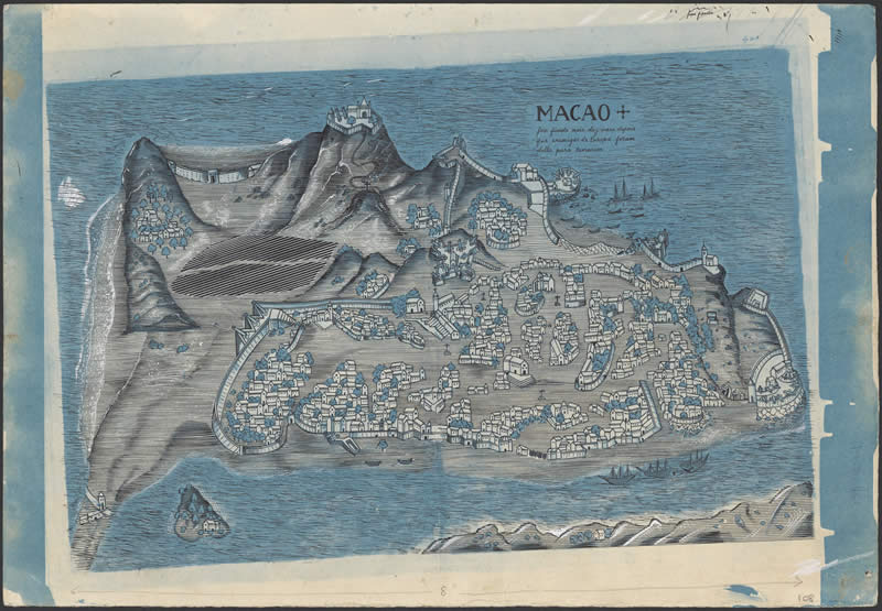 1935-1939年澳门地图