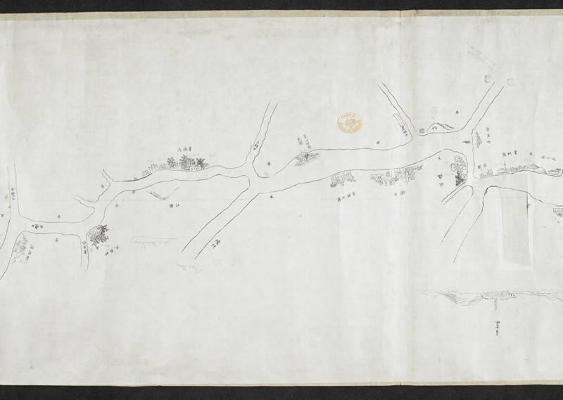 1809年《广州至澳门水道图》预览图1