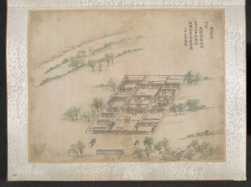 1765-1780年《乾隆南巡驻跸图》预览图1