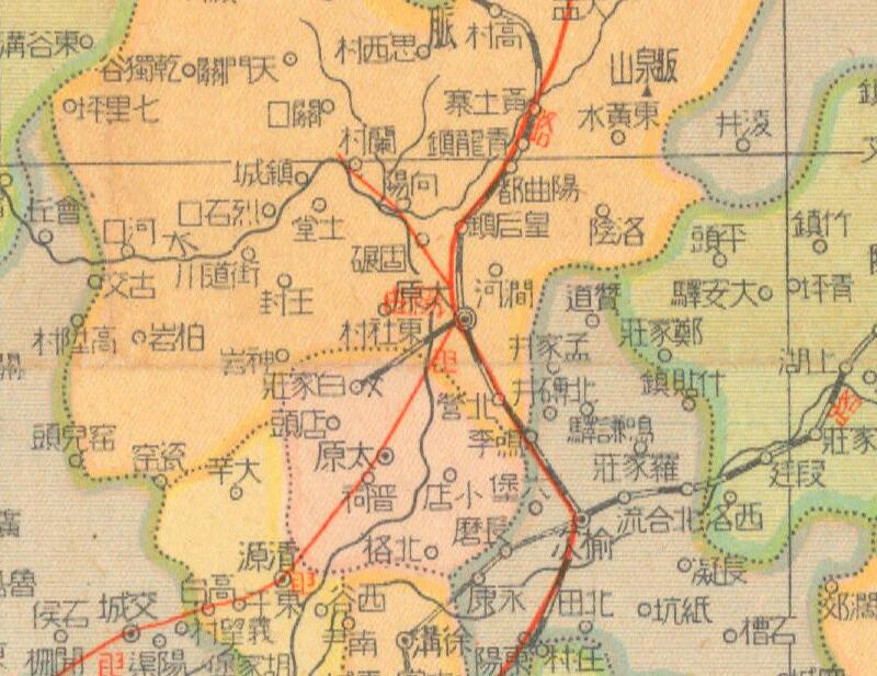 1941年《山西分县详图》预览图1