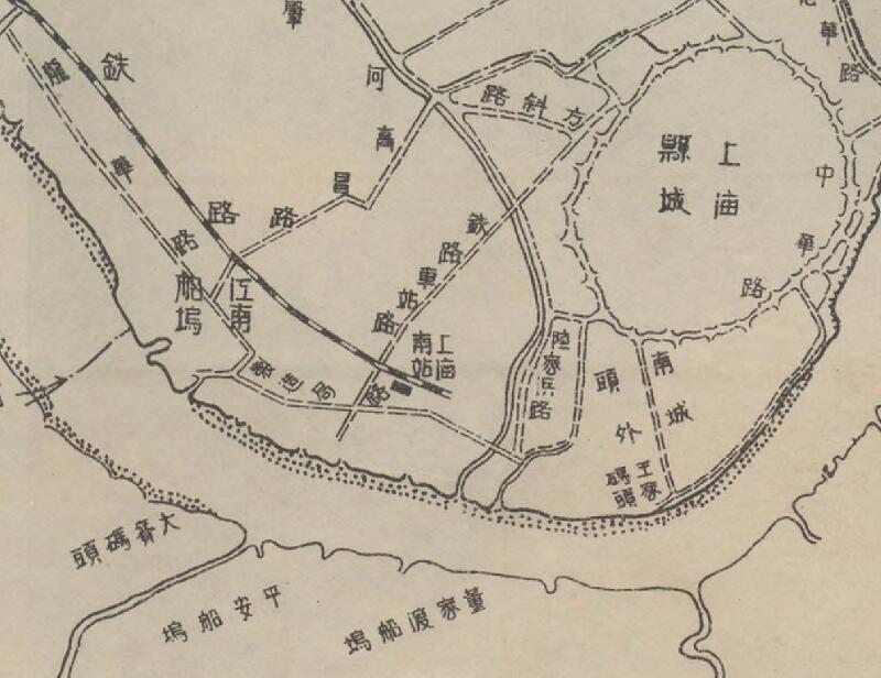 1924年上海《黄浦指南地图》预览图1