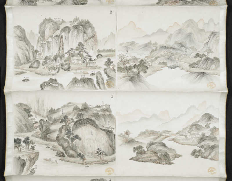 1718-1751年《武夷山十八景图》预览图2