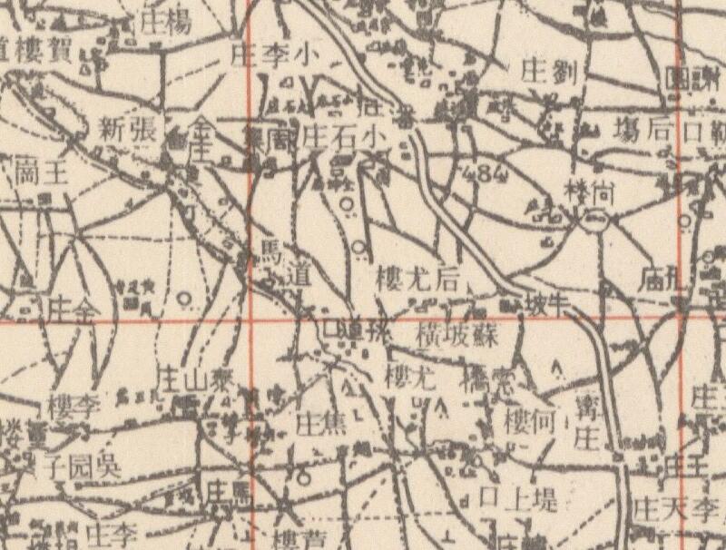 1943年山东曹县地图预览图2