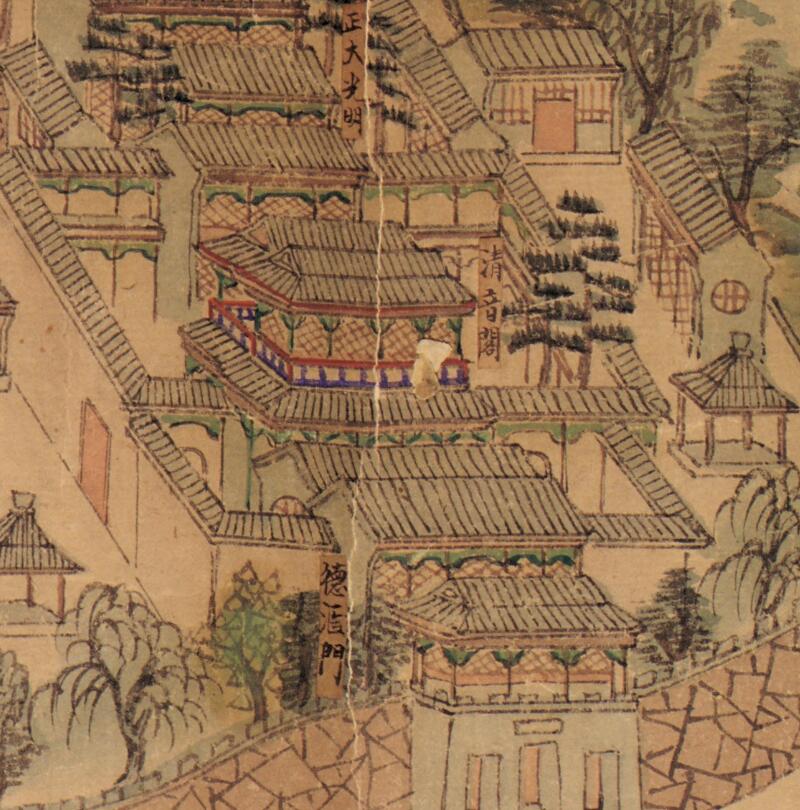 1736–1776年《热河行宫全图》预览图2