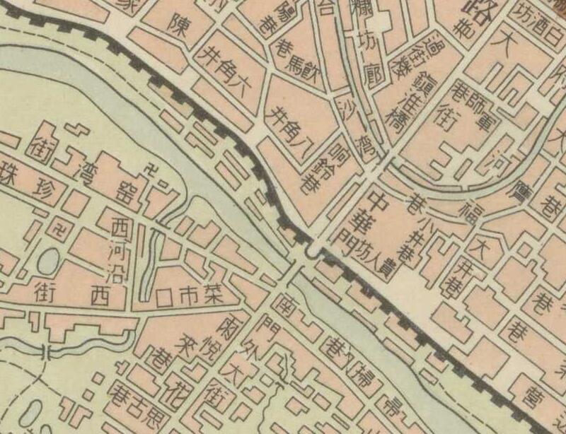 1938年《最新南京地图》预览图3