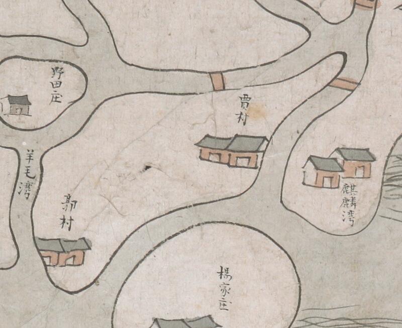 1757年《两淮盐河图》预览图3