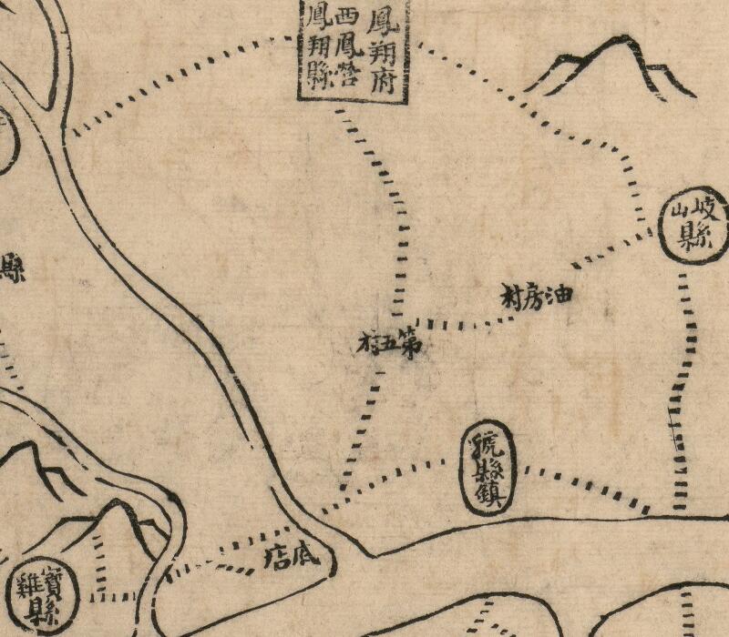 1821年《汉江以北四省边舆图》预览图3