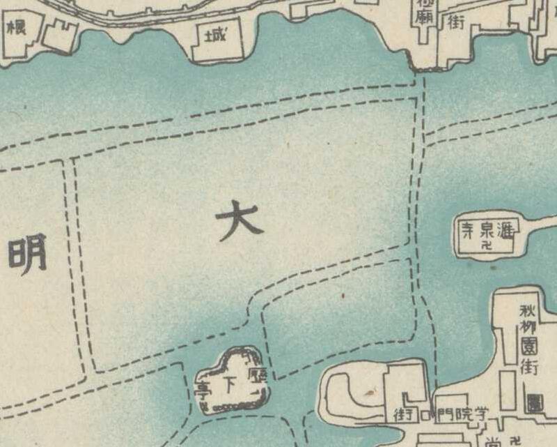 1940年《大济南新区划明细地图》预览图3