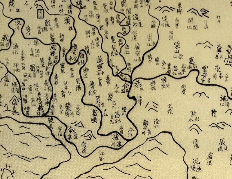 1121年北宋《九域守令图》