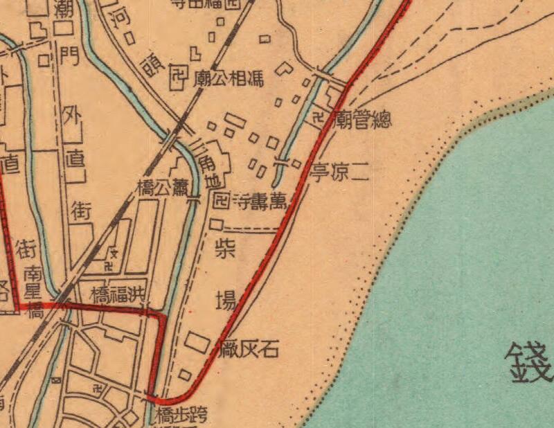 1946年《最新杭州地图》（西湖全图）预览图3