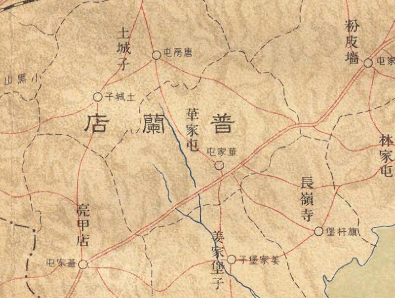 1912年《关东州全图》预览图3