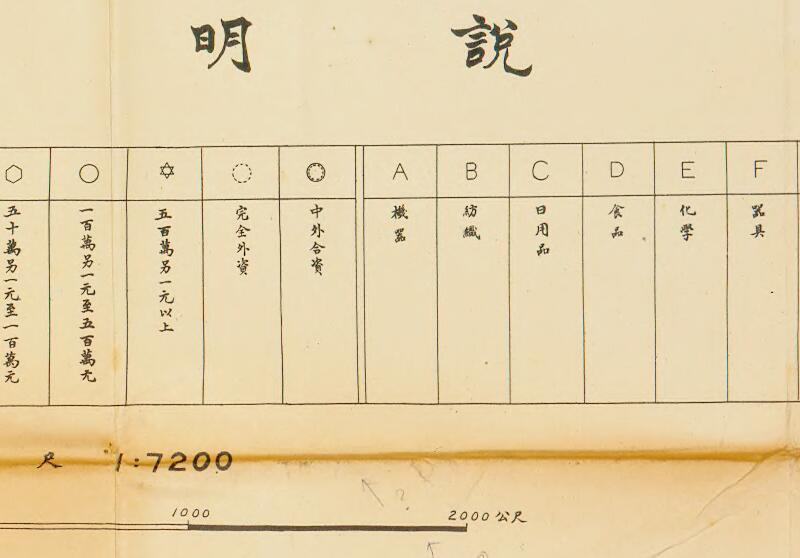 1928年《上海特别市工厂分布地图》预览图3