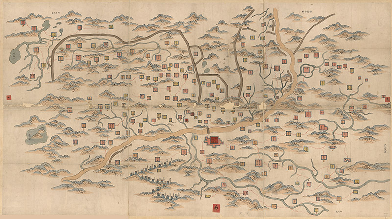 1855–1871年《甘肃舆图》预览图