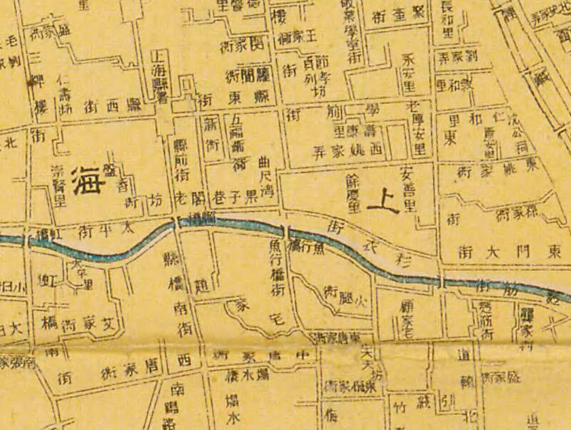 1913年《新测上海地图》预览图1