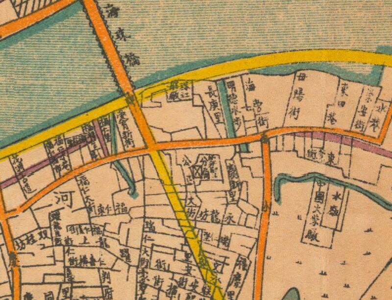 1947年《广州市马路图》预览图1