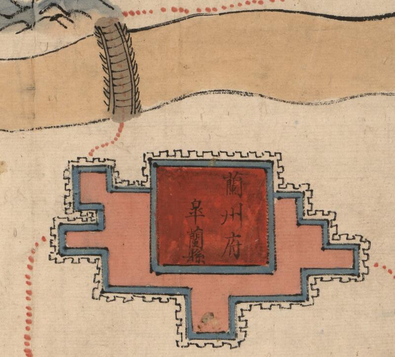 1855–1871年《甘肃舆图》预览图1