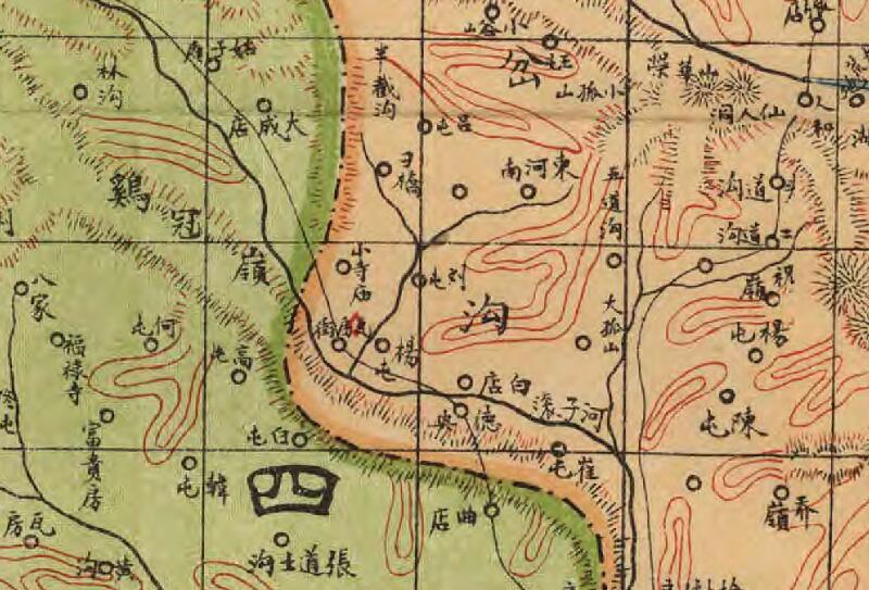 1921年辽宁《庄河县全图》预览图1