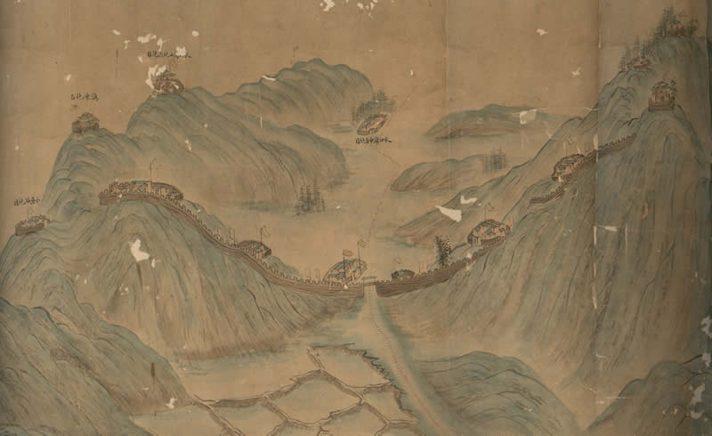 1887年后《广西边关形势略图》预览图2