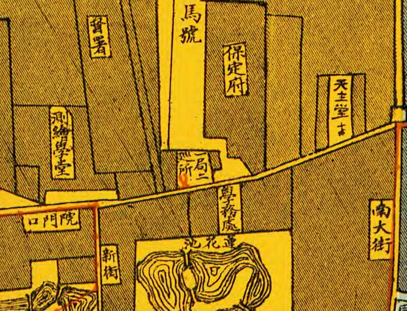 1909年《保定城关地舆全图》预览图2