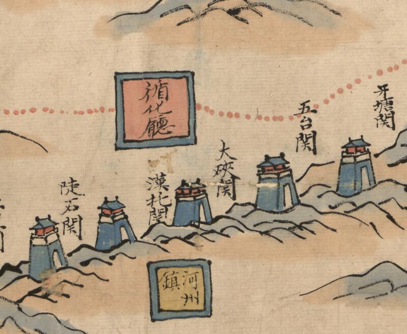 1855–1871年《甘肃舆图》预览图2