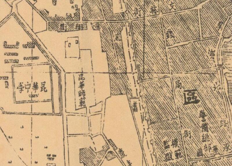 1942年《昆明市区详图》预览图3