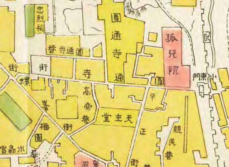 1949年《昆明市图》昆明城厢图预览图3