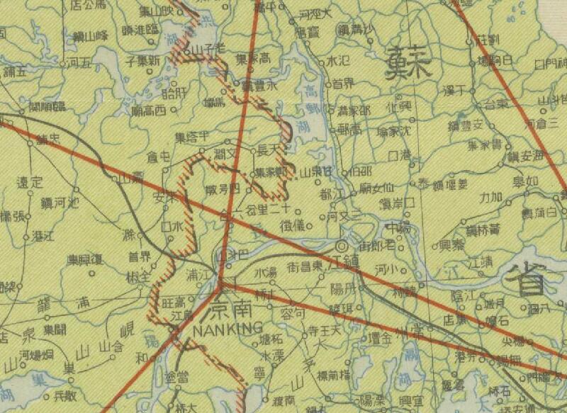 1935年《日满及中华民国详图》预览图3