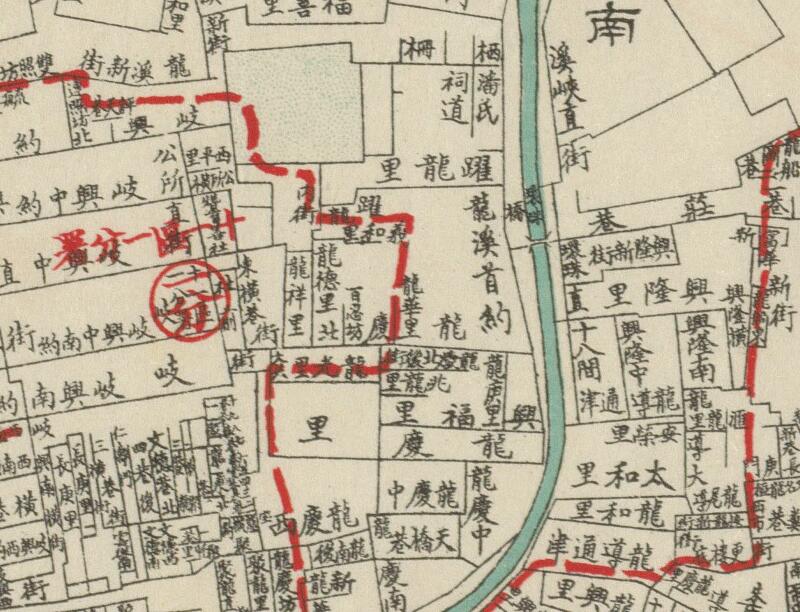 1924年《最新广州市马路全图》预览图3