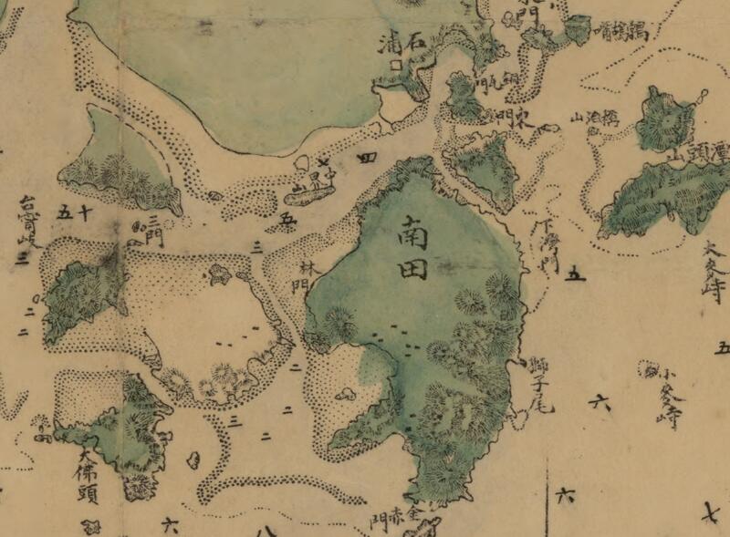 1902–1911年《浙江沿海要口全图》预览图3